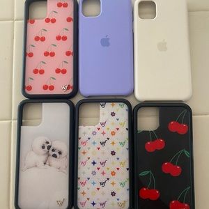 iphone 11 original wildflower & apple cases